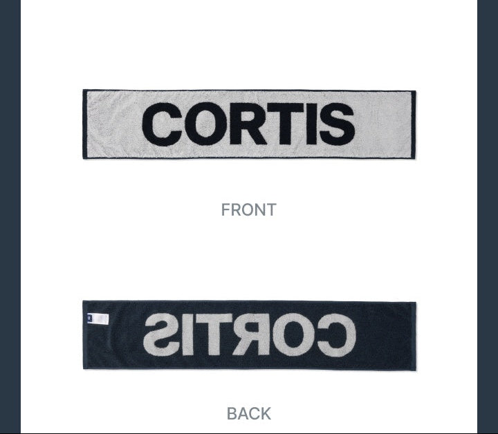 [PREORDER] CORTIS 'PUT YOUR PHONE DOWN' Offical MD - Slogan Towel CORTIS