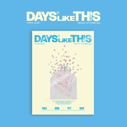 [PREORDER] DAY6 2027 Season's Greetings 'DAYS LIKE THIS'