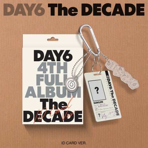DAY6 4th Album 'The DECADE' (ID Card Ver.)