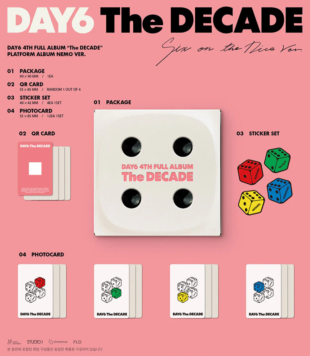 DAY6 4th Full Album 'The DECADE' (Nemo Ver.)