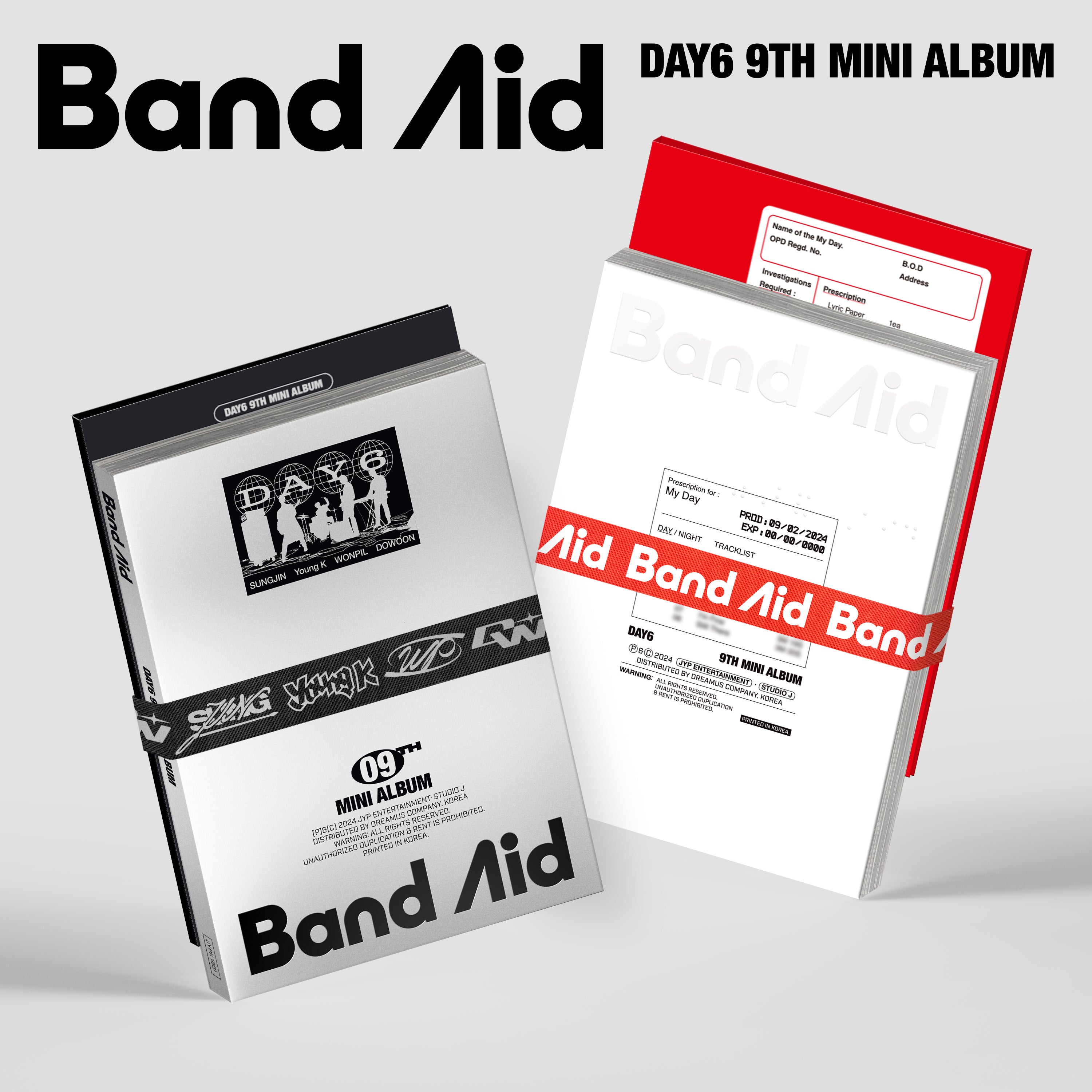 DAY6 9th Mini Album 'Band Aid'
