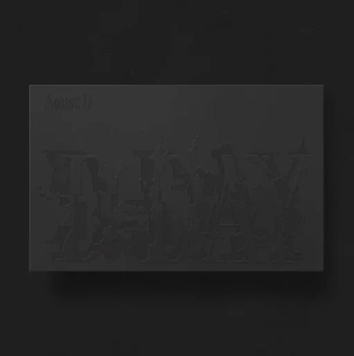 Agust D (BTS Suga) 1st Solo Album 'D-DAY'