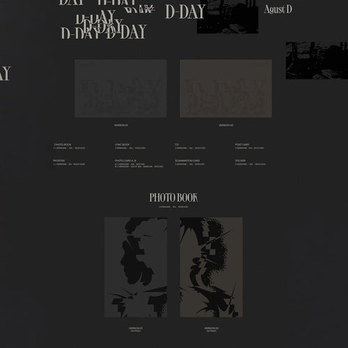 Agust D (BTS Suga) 1st Solo Album 'D-DAY'