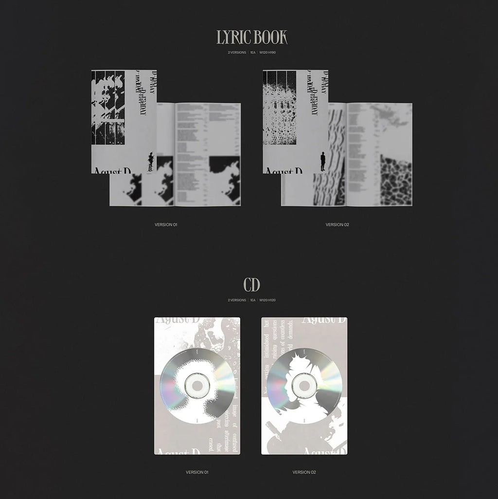 Agust D (BTS Suga) 1st Solo Album 'D-DAY'