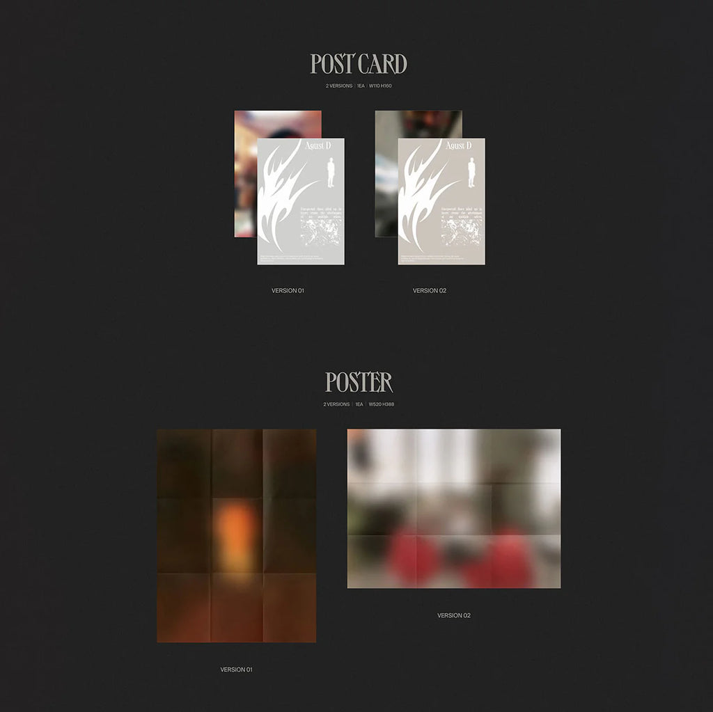 Agust D (BTS Suga) 1st Solo Album 'D-DAY'