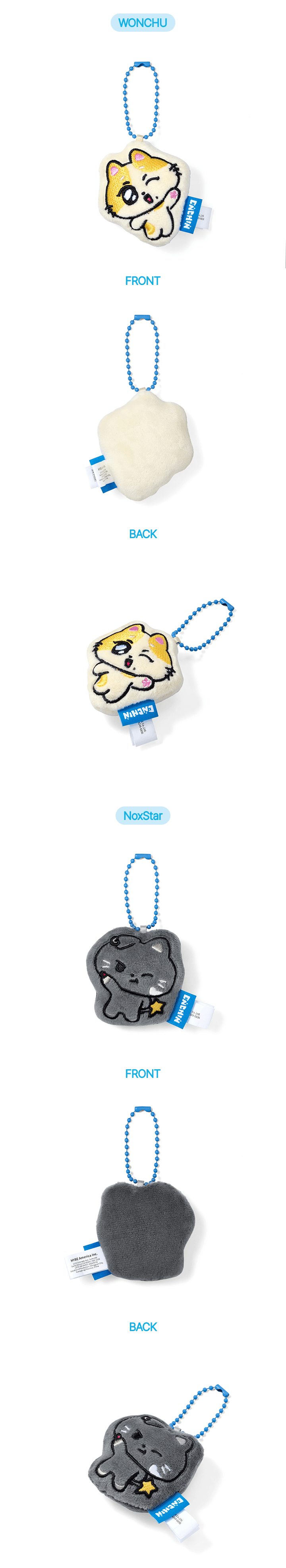 ENHYPEN ENCHIN MD – Cushion Keyring