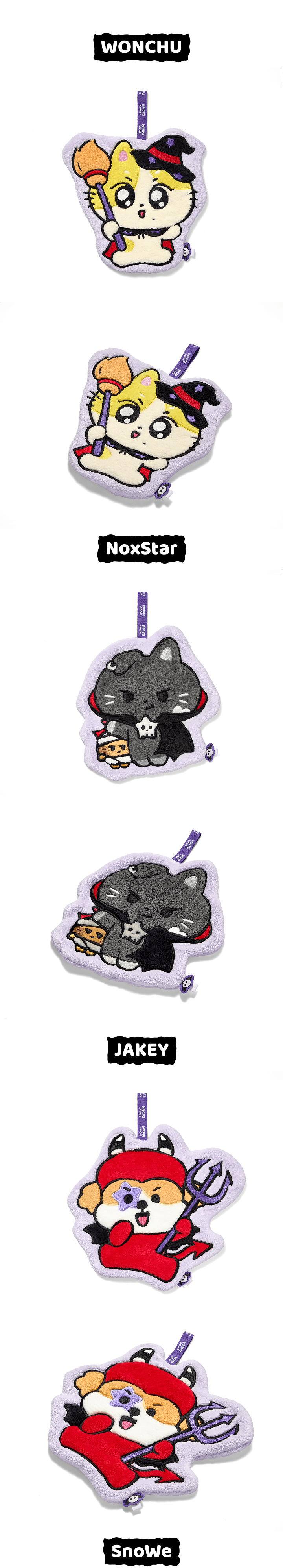 [PREORDER] ENHYPEN MD 'SPOOKY ENCHIN' Hand Towel