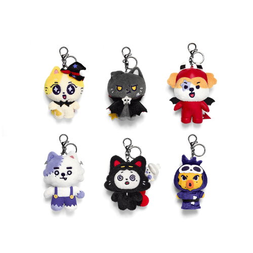 [PREORDER] ENHYPEN MD 'SPOOKY ENCHIN' Plush Keyring