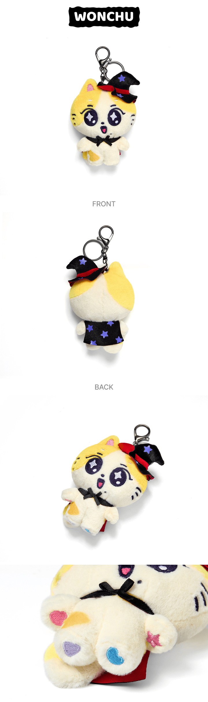 [PREORDER] ENHYPEN MD 'SPOOKY ENCHIN' Plush Keyring
