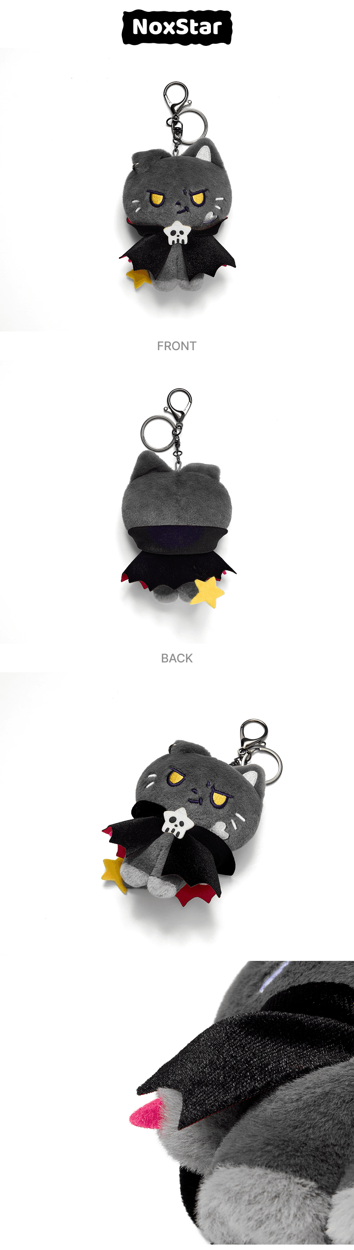[PREORDER] ENHYPEN MD 'SPOOKY ENCHIN' Plush Keyring