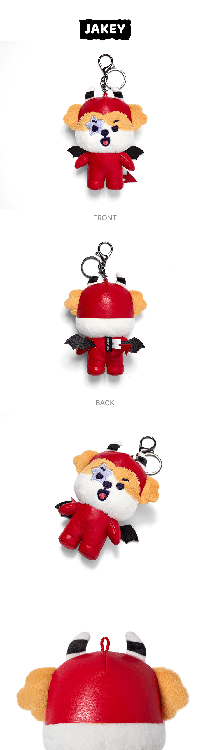 [PREORDER] ENHYPEN MD 'SPOOKY ENCHIN' Plush Keyring