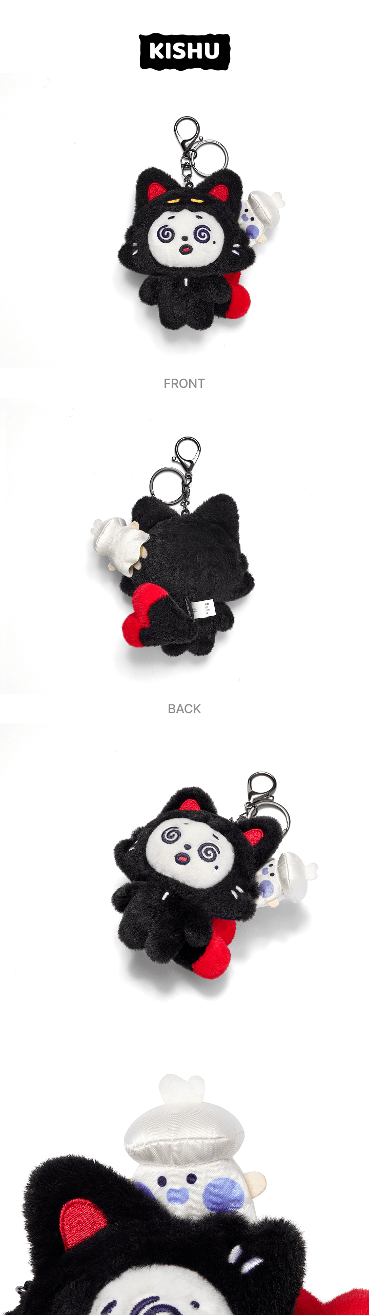 [PREORDER] ENHYPEN MD 'SPOOKY ENCHIN' Plush Keyring