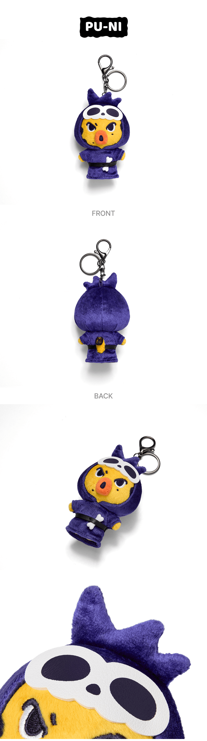 [PREORDER] ENHYPEN MD 'SPOOKY ENCHIN' Plush Keyring
