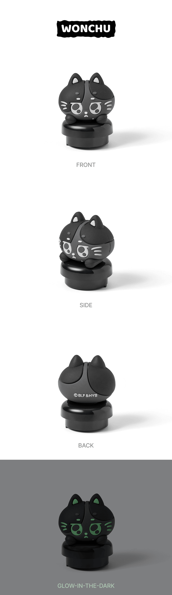 [PREORDER] ENHYPEN MD 'SPOOKY ENCHIN' Official Light Stick Deco Figure