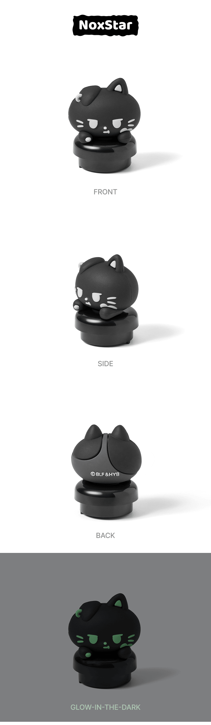 [PREORDER] ENHYPEN MD 'SPOOKY ENCHIN' Official Light Stick Deco Figure