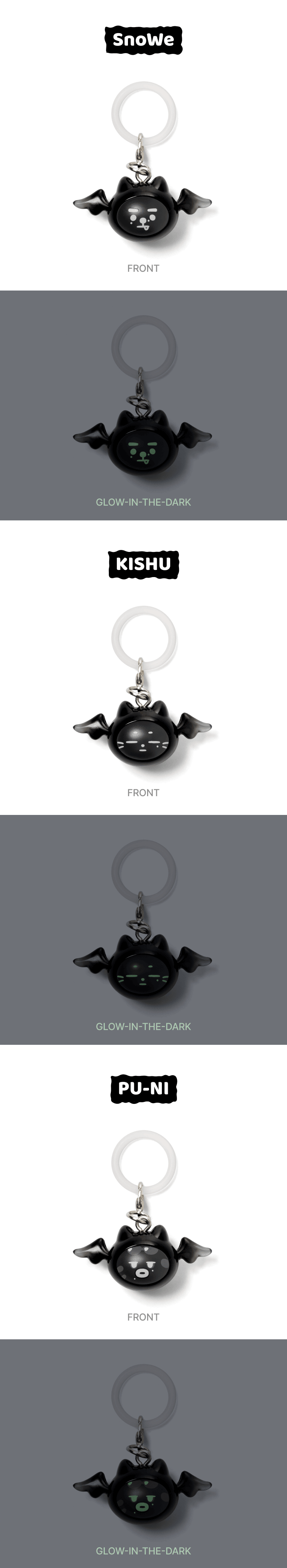 [PREORDER] ENHYPEN MD 'SPOOKY ENCHIN' Lucky Draw (Mini Keyring)