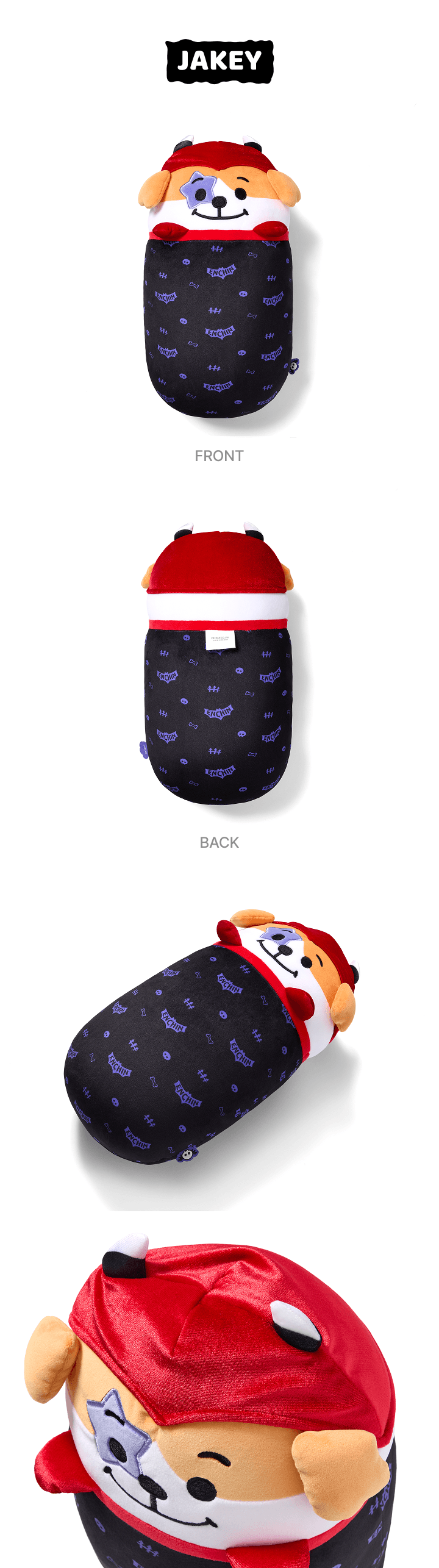 [PREORDER] ENHYPEN MD 'SPOOKY ENCHIN' Plush Pillow