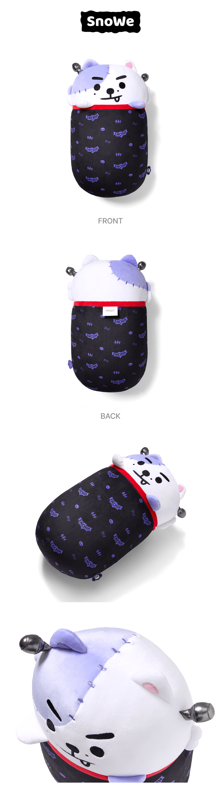 [PREORDER] ENHYPEN MD 'SPOOKY ENCHIN' Plush Pillow