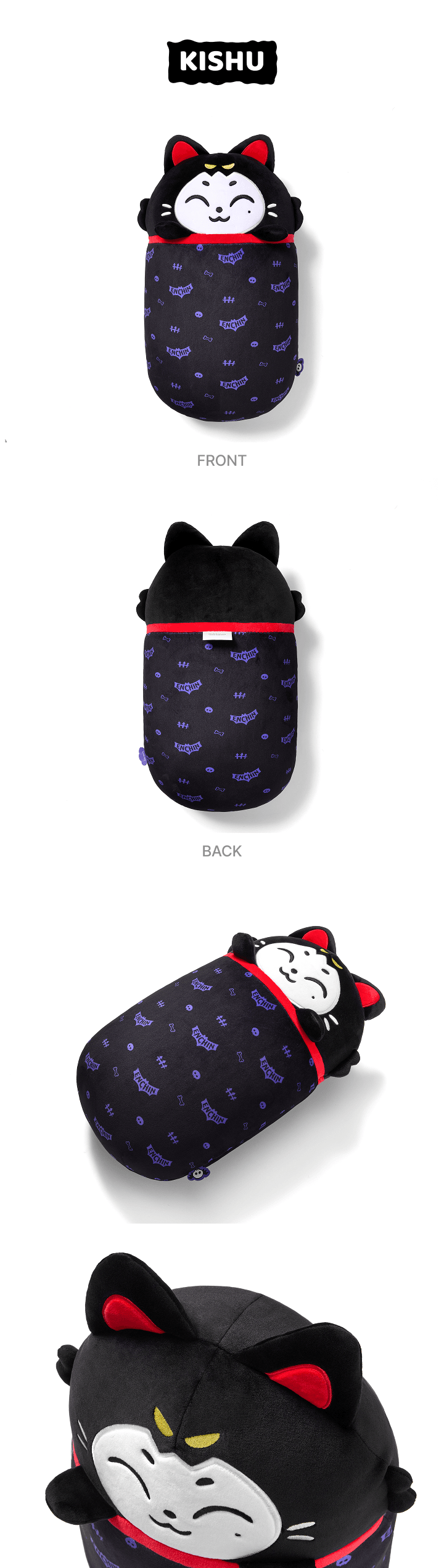 [PREORDER] ENHYPEN MD 'SPOOKY ENCHIN' Plush Pillow