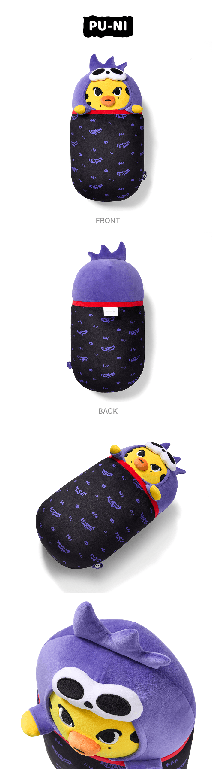 [PREORDER] ENHYPEN MD 'SPOOKY ENCHIN' Plush Pillow