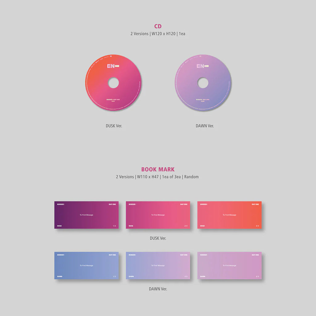 ENHYPEN 1st Mini Album 'Border: Day One'