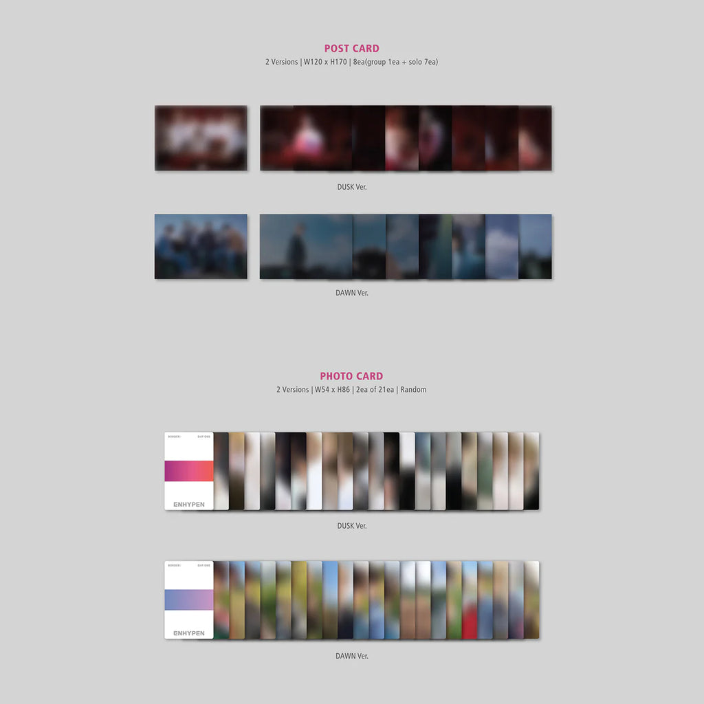 ENHYPEN 1st Mini Album 'Border: Day One'