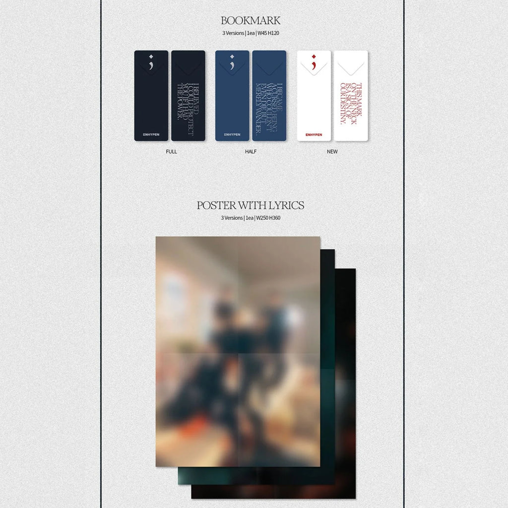 ENHYPEN 4th Mini Album 'DARK BLOOD'