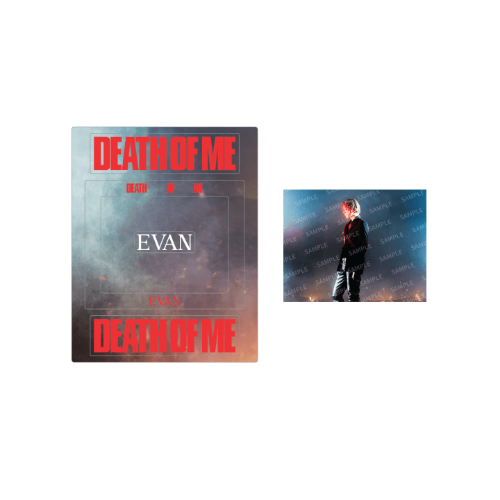 [PREORDER] EVAN 'DEATH OF ME' Official MD - Photo Magnet Holder Set