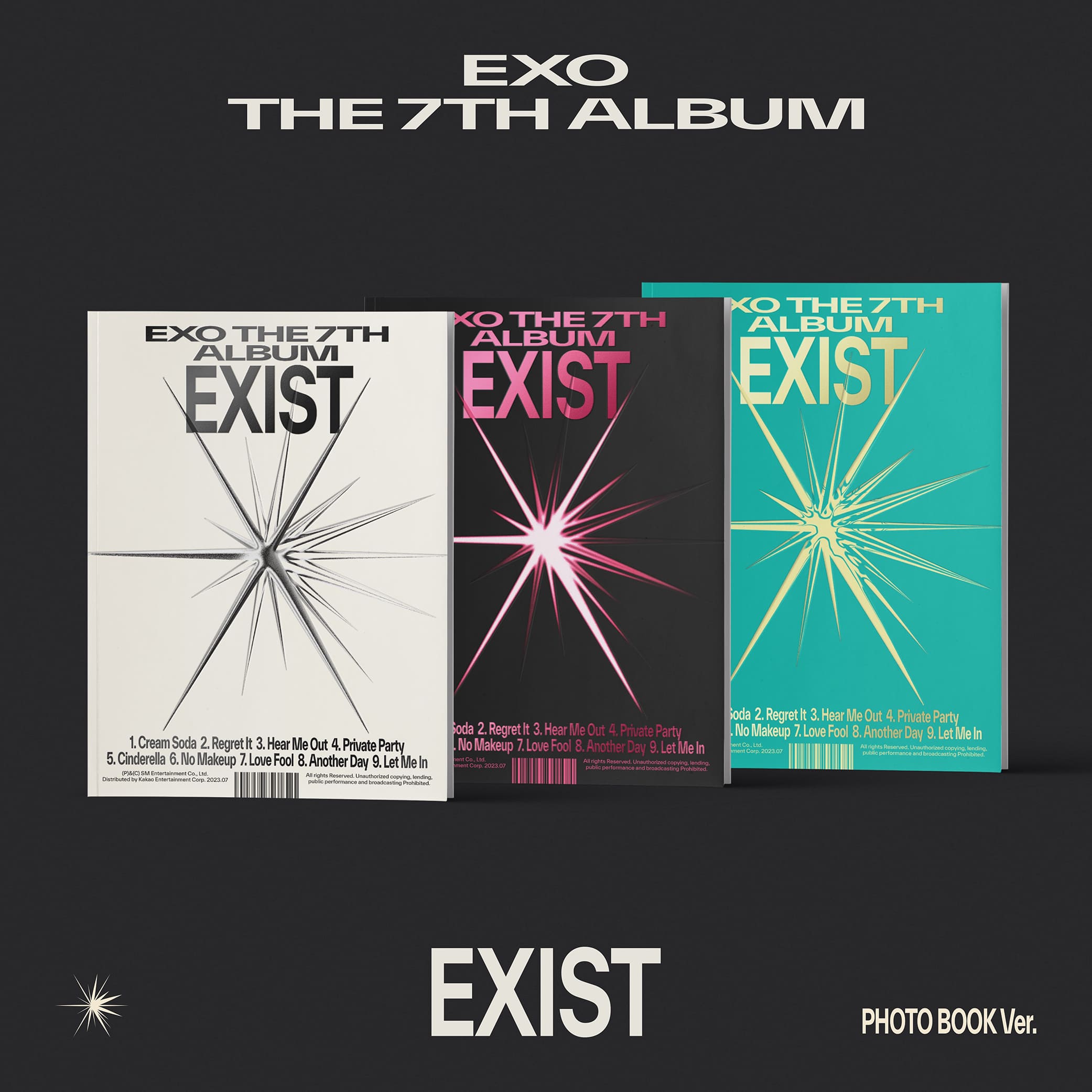 EXO 7th Album 'EXIST' (Photo Book Ver.)