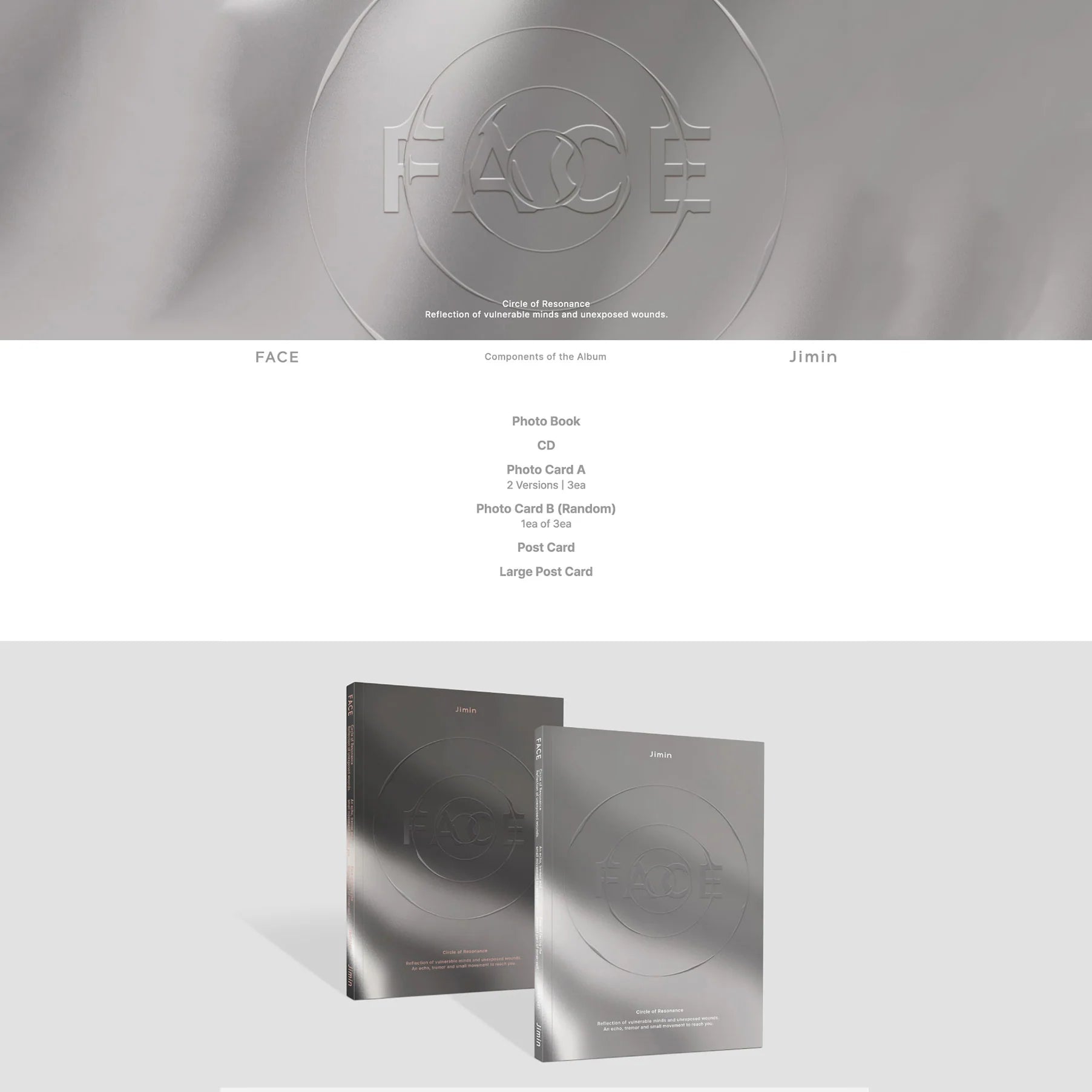 JIMIN (BTS) 1st Album 'FACE'