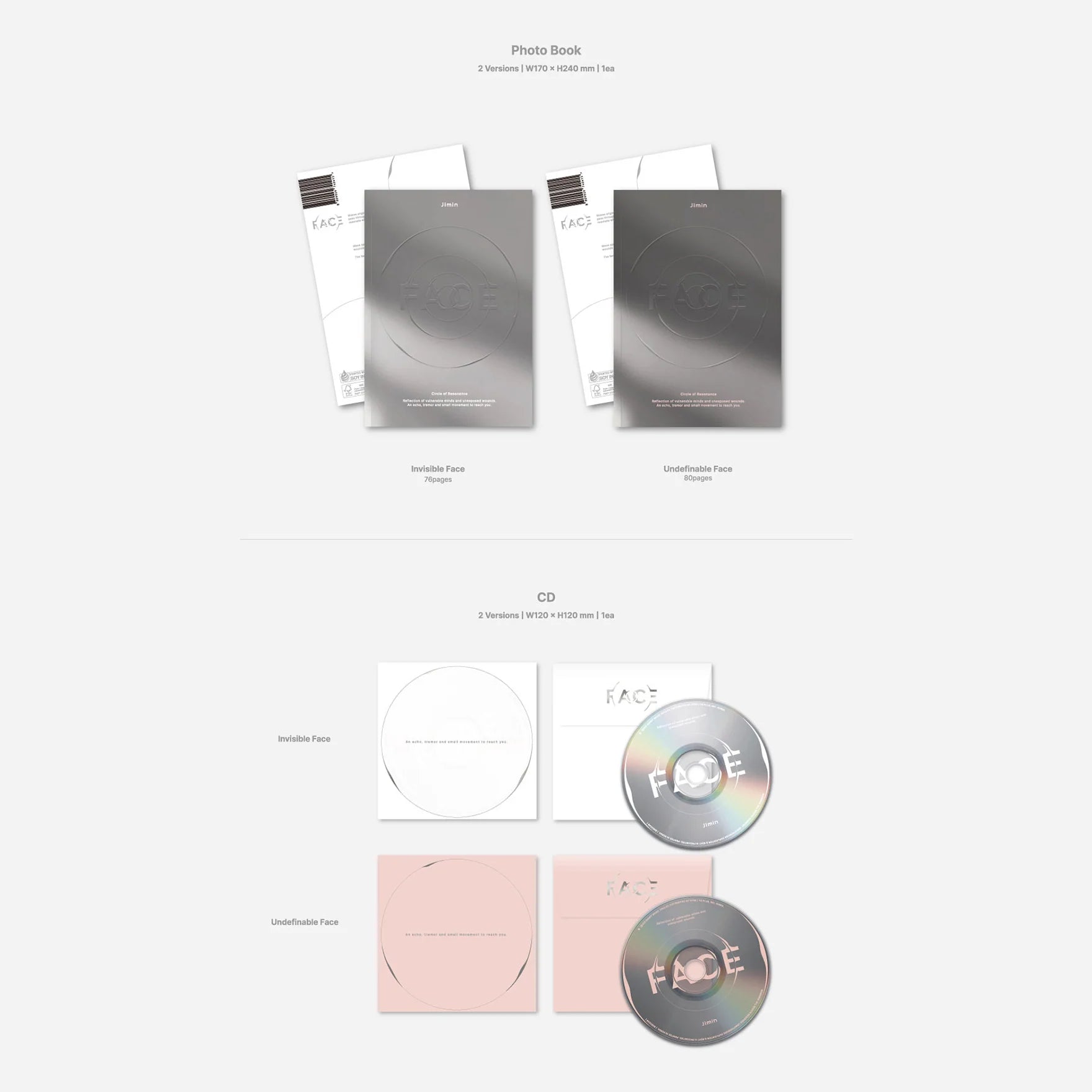 JIMIN (BTS) 1st Album 'FACE'