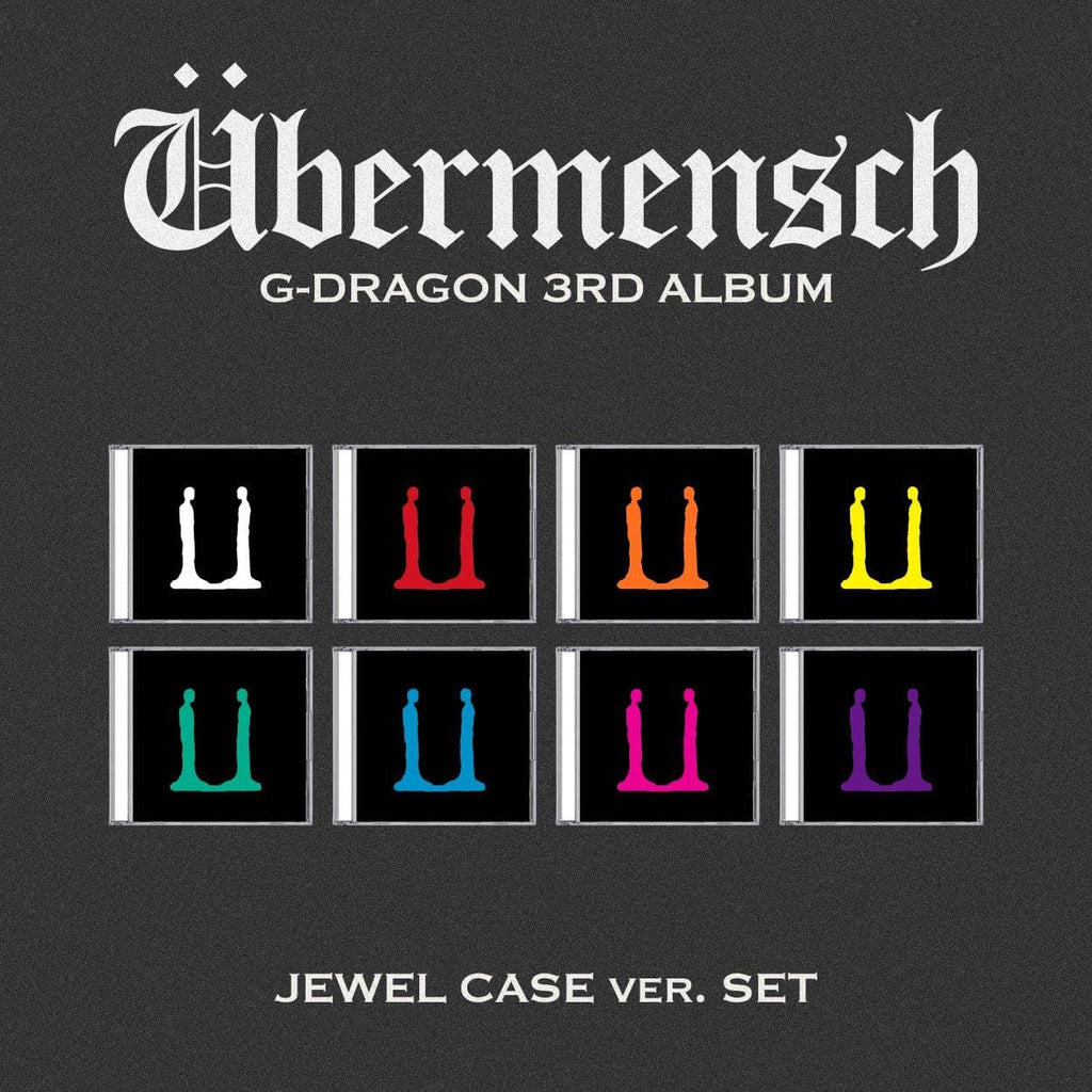 G-DRAGON 3rd Album 'Übermensch' (Jewel Case Ver.)