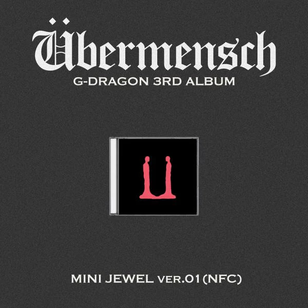 G-DRAGON 3rd Album 'Übermensch' (Mini Jewel Ver.)