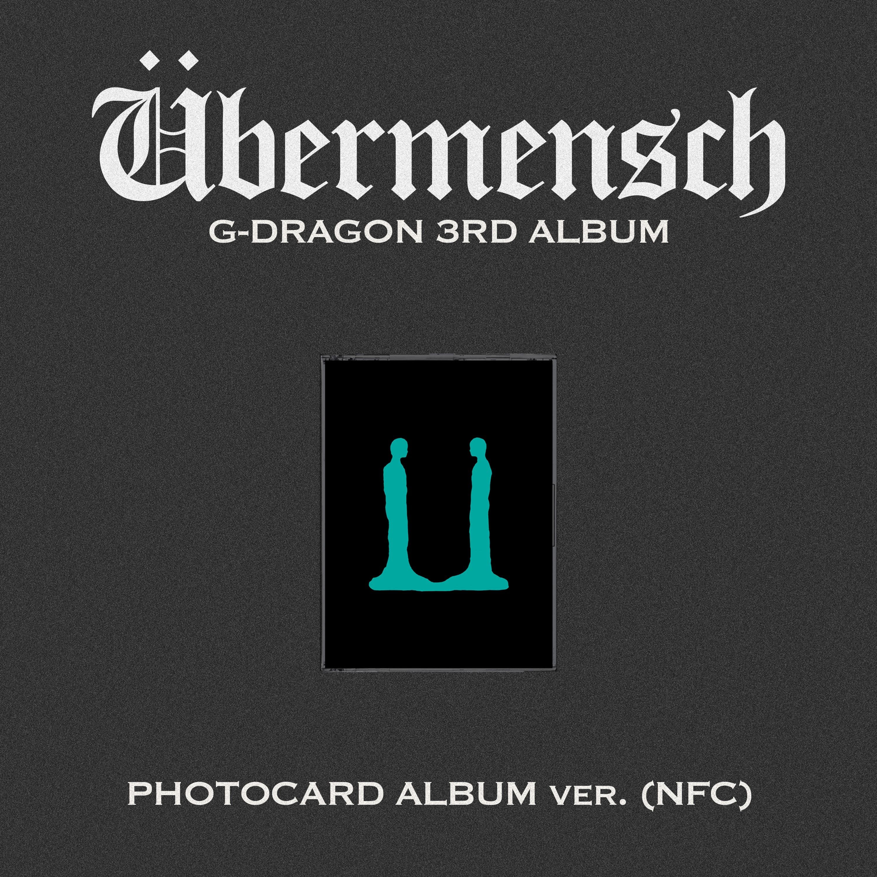G-DRAGON 3rd Album 'Übermensch' (PHOTOCARD ALBUM Ver.)
