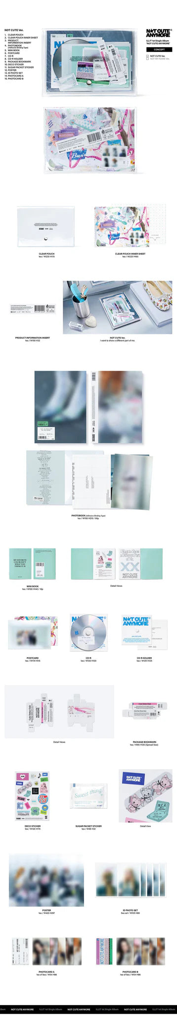 ILLIT 1st Single Album 'NOT CUTE ANYMORE'