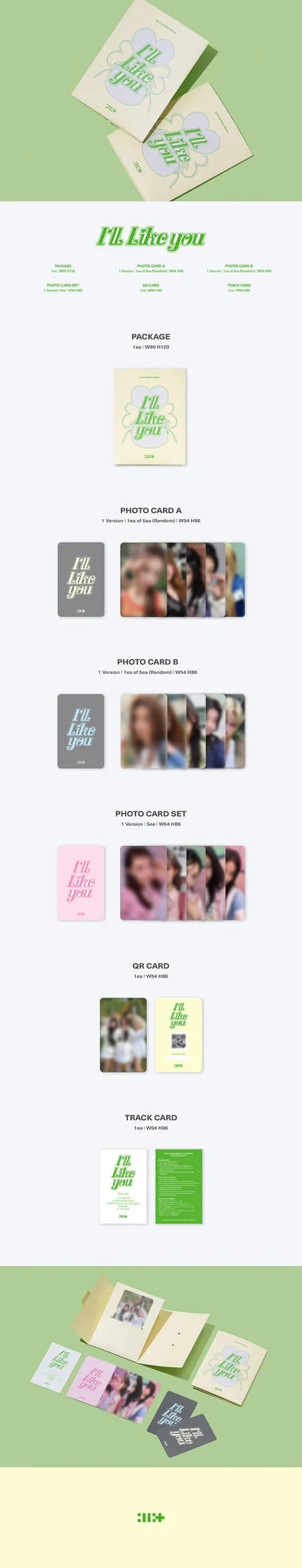 ILLIT 2nd Mini Album 'I'LL LIKE YOU' (Weverse Albums Ver.)