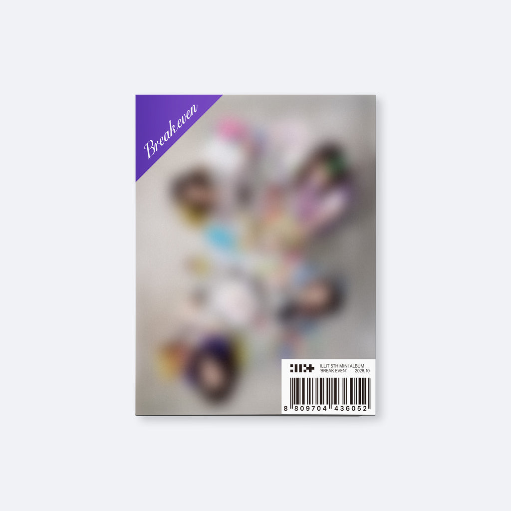 [PREORDER] ILLIT 5th Mini Album 'BREAK EVEN' (Weverse Albums Ver.)