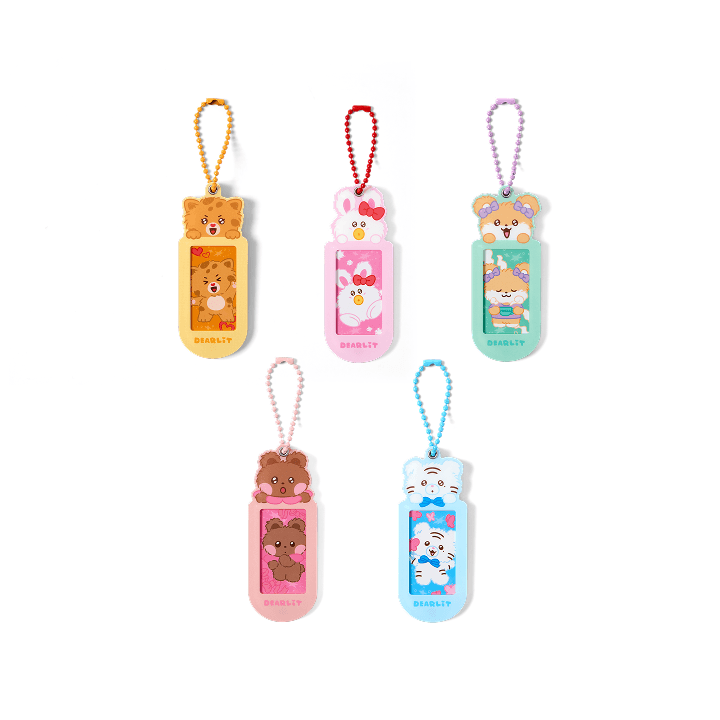 [PREORDER] ILLIT 'DEARLIT’ Official Merch – Name Tag Keyring