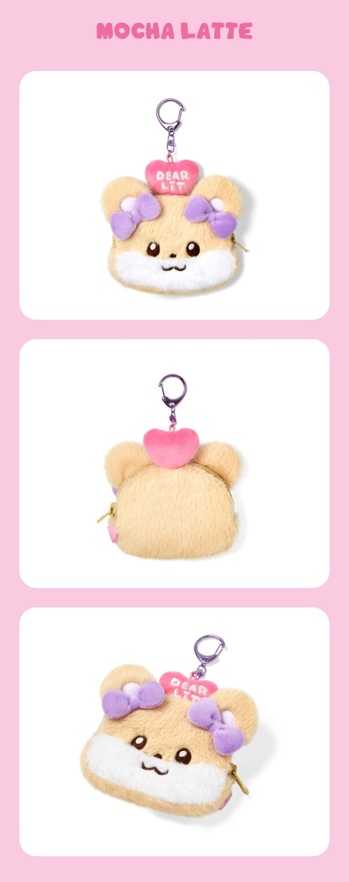 [PREORDER] ILLIT 'DEARLIT’ Official Merch – Plush Pouch