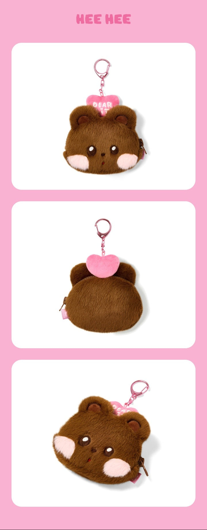 [PREORDER] ILLIT 'DEARLIT’ Official Merch – Plush Pouch
