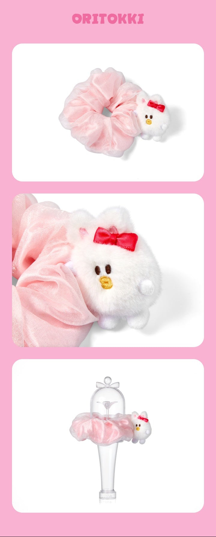 [PREORDER] ILLIT 'DEARLIT’ Official Merch – Scrunchie