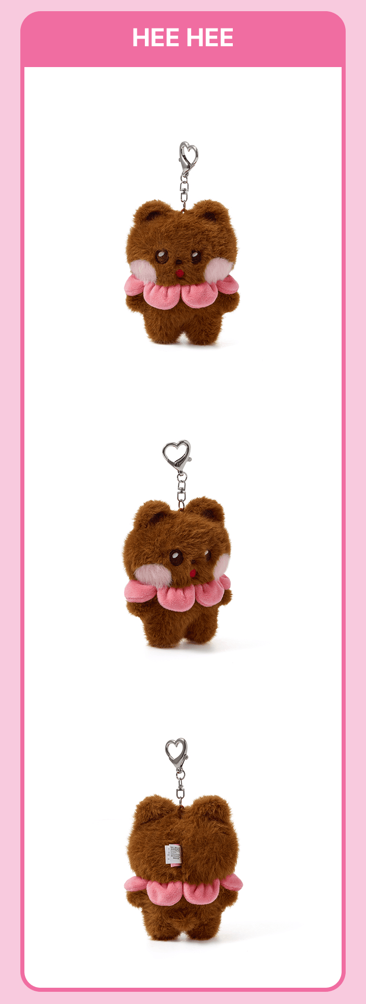 [PREORDER] ILLIT 'DEARLIT’ Official Merch – Plush Keyring