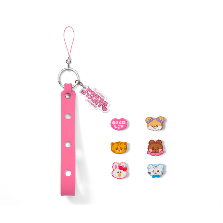 [PREORDER] ILLIT LIVE 'PRESS START♥ ENCORE' Official Merch - Official Light Stick Strap & Parts Set