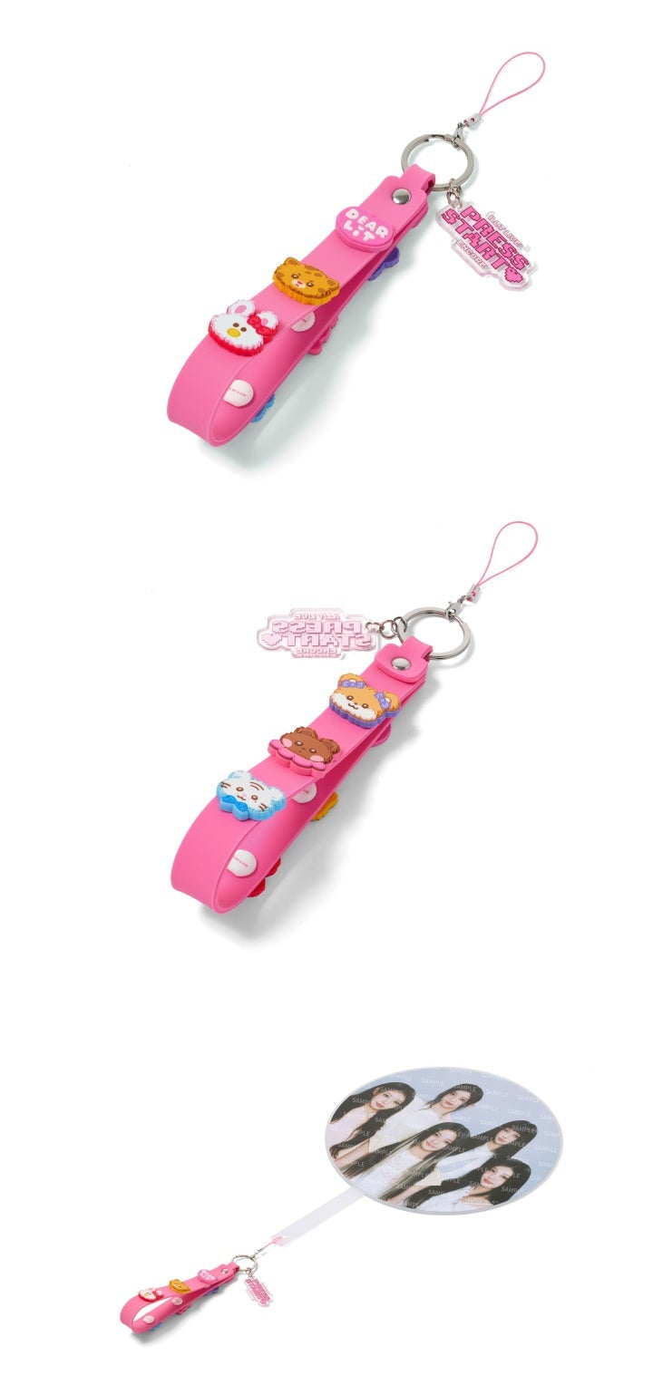 [PREORDER] ILLIT LIVE 'PRESS START♥ ENCORE' Official Merch - Official Light Stick Strap & Parts Set