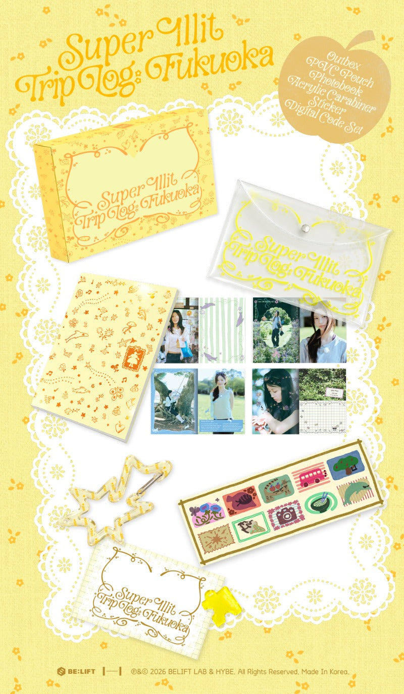 [PREORDER] ILLIT 'SUPER ILLIT TRIP LOG : FUKUOKA'
