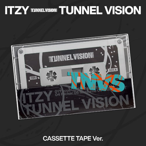 ITZY 11th Mini Album 'TUNNEL VISION' (Cassette Tape Ver.)