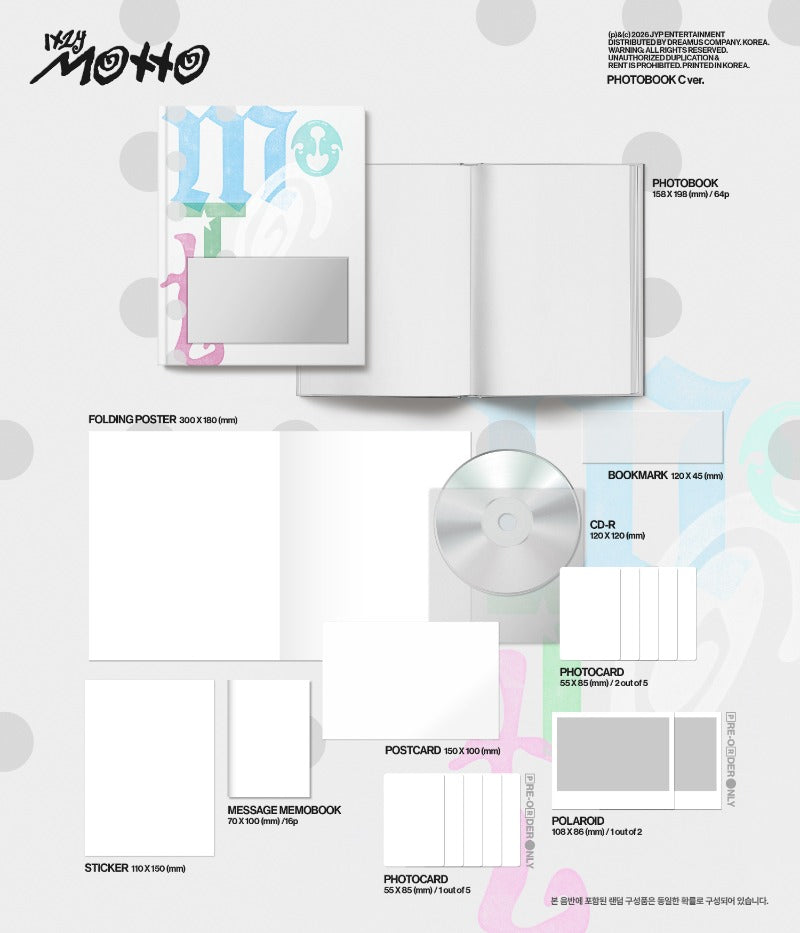 ITZY 12th Mini Album 'Motto'