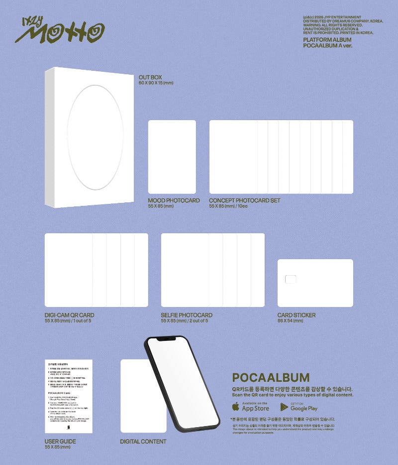 ITZY 12th Mini Album 'Motto' (POCAALBUM Ver.)