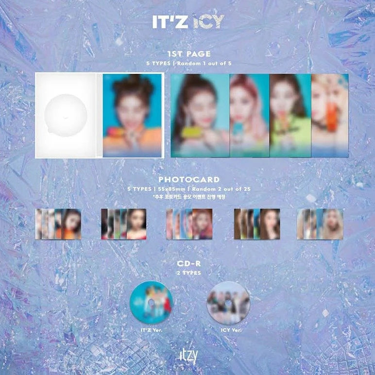 ITZY 1st Mini Album 'IT'z ICY'