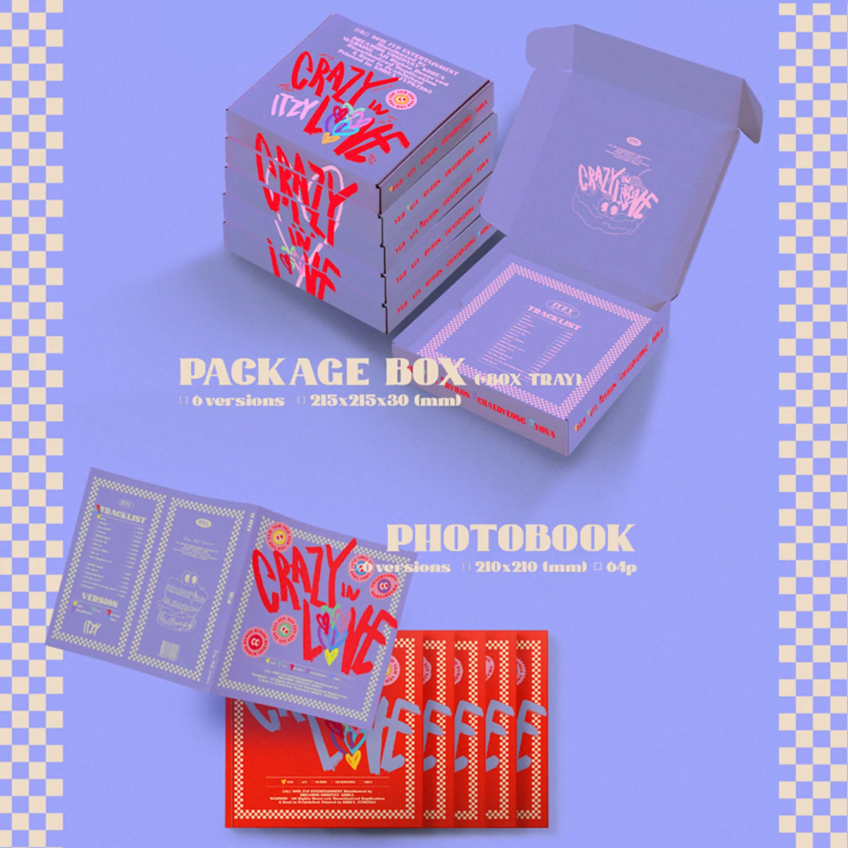 ITZY 1st Album 'CRAZY IN LOVE'